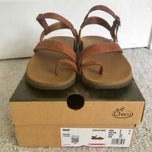 Chaco Tulip Leather Sandal - 8